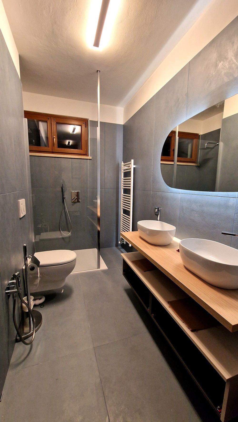 Bagno ristrutturato a Verona